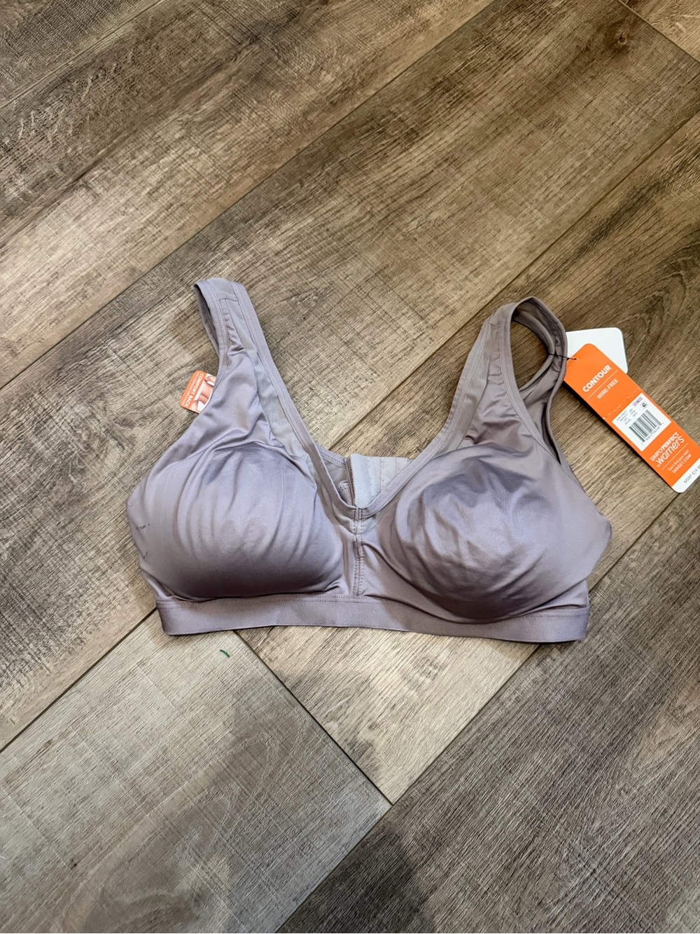 Warners Comfort Wireless Light Purple Molded Cup Bra
